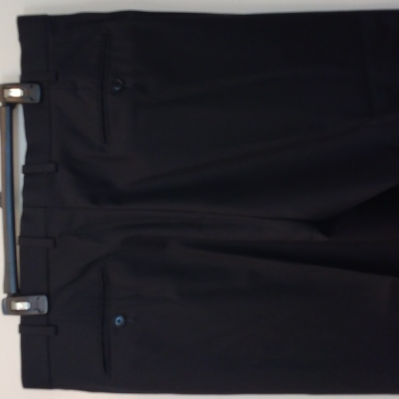 Paul Betenly Black Worsted Wool Pants  38 - 30.75 - Picture 12 of 13